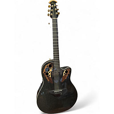 Used Ovation ADAMAS W597 CARBON FIBER Acoustic Electric Guitar
