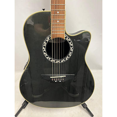 Ovation Used Ovation AE227 Black Acoustic Electric Guitar