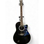 Used Ovation AE227 Black Acoustic Electric Guitar Black