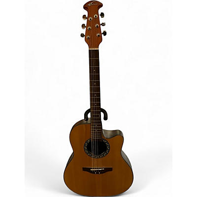 Used Ovation APPLAUSE AB24-4 Natural Acoustic Guitar