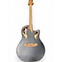 Used Ovation Adamas 1881-NB5 Black Acoustic Electric Guitar Black