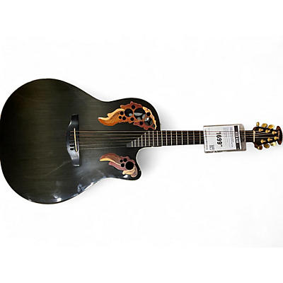 Used Ovation Adamas  Faded Gray Acoustic Guitar