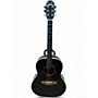Used Ovation Appaluse Black Acoustic Electric Guitar Black