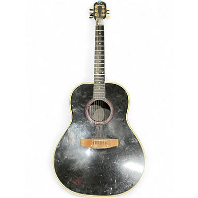 Used Ovation Applause BLACK Acoustic Guitar