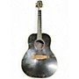Used Ovation Applause BLACK Acoustic Guitar BLACK
