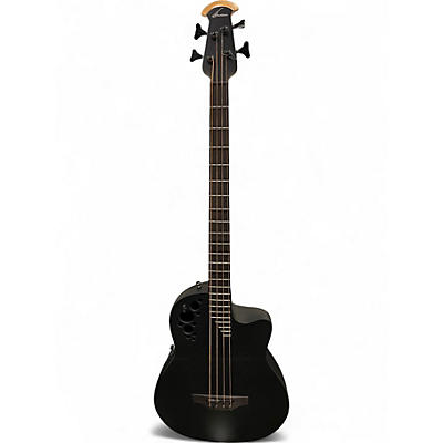 Used Ovation B778TX ELITE T  Black Acoustic Bass Guitar