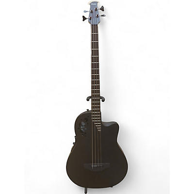 Used Ovation B778TX Elite Black Acoustic Bass Guitar