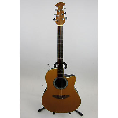 Ovation Used Ovation BALLADEER S861-4W Natural Acoustic Electric Guitar