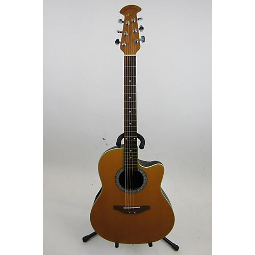 Ovation Used Ovation BALLADEER S861-4W Natural Acoustic Electric Guitar Natural