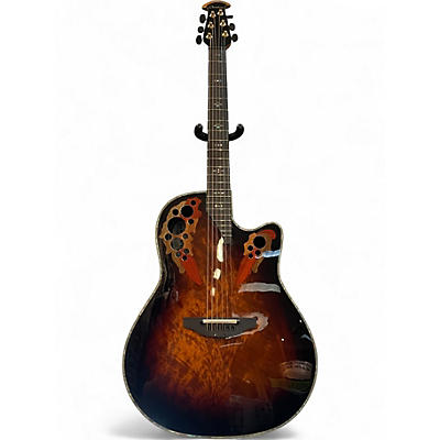 Used Ovation C2078AXP Elite Plus Exotic Wood Solid Body Electric Guitar