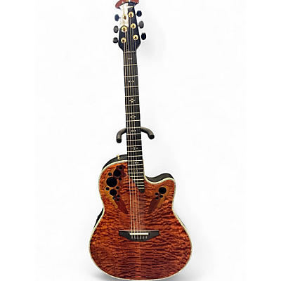 Used Ovation C2078AXP Natural Acoustic Electric Guitar