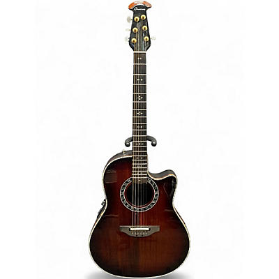 Used Ovation C2079AXP Tobacco Burst Acoustic Electric Guitar