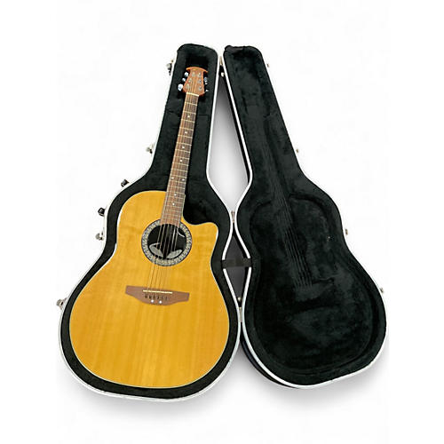 Used Ovation CC 026 Celebrity Natural Acoustic Electric Guitar Natural