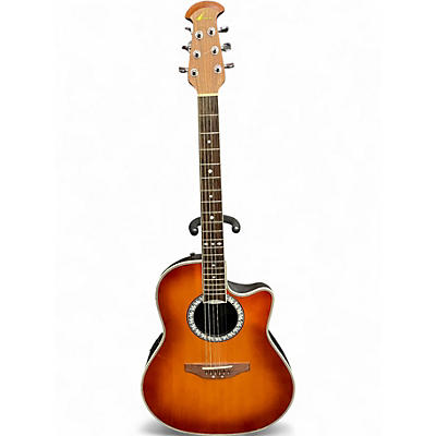 Used Ovation CC 057 Natural Acoustic Electric Guitar