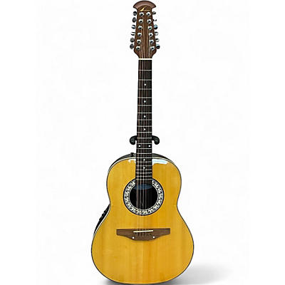 Used Ovation CC 165 Natural Acoustic Electric Guitar