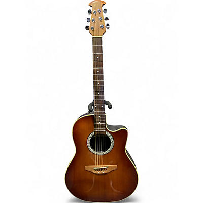 Used Ovation CC026 Honey Burst Acoustic Electric Guitar