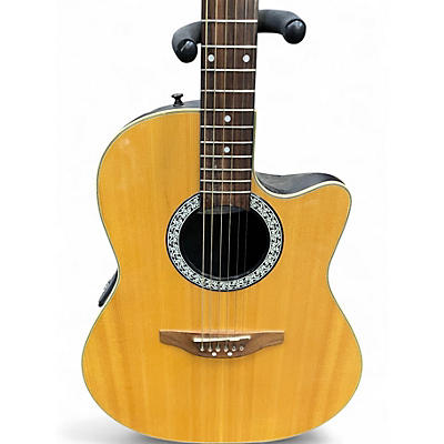 Used Ovation CC026 Natural Acoustic Electric Guitar