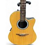 Used Ovation CC026 Natural Acoustic Electric Guitar Natural