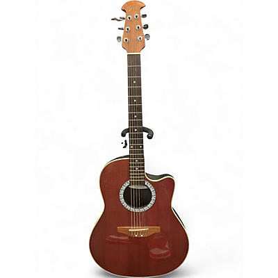 Used Ovation CC028 Brown Acoustic Electric Guitar
