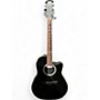 Used Ovation CC057 Black Acoustic Electric Guitar Black
