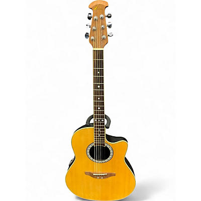 Used Ovation CC057 CELEBRITY Natural Acoustic Guitar