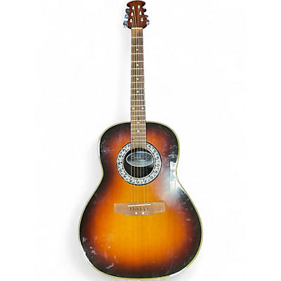 Used Ovation CC11 Celebrity 2 Tone Sunburst Acoustic Guitar