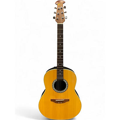 Used Ovation CC11 Celebrity Natural Acoustic Electric Guitar
