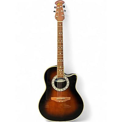 Used Ovation CC157 Celebrity 2 Tone Sunburst Acoustic Electric Guitar