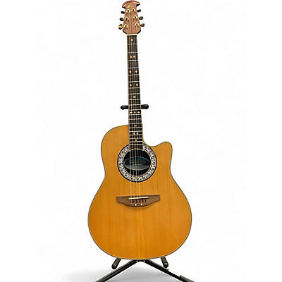 Used Ovation CC157 Natural Acoustic Electric Guitar