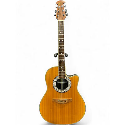 Used Ovation CC157 Natural Acoustic Electric Guitar