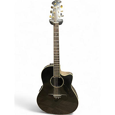 Used Ovation CC24 BLACK Acoustic Electric Guitar