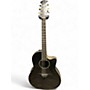Used Ovation CC24 BLACK Acoustic Electric Guitar BLACK