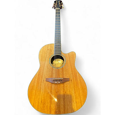 Used Ovation CC24 Celebrity Natural Acoustic Electric Guitar