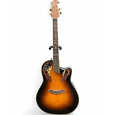 Used Ovation CC257 CELEBRITY DELUXE Sunburst Acoustic Electric Guitar