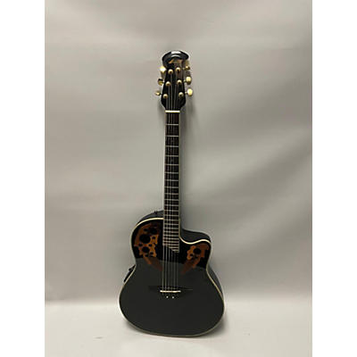 Ovation Used Ovation CC44 CELEBRITY Black Acoustic Electric Guitar