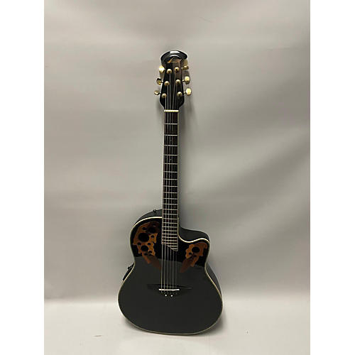 Ovation Used Ovation CC44 CELEBRITY Black Acoustic Electric Guitar Black