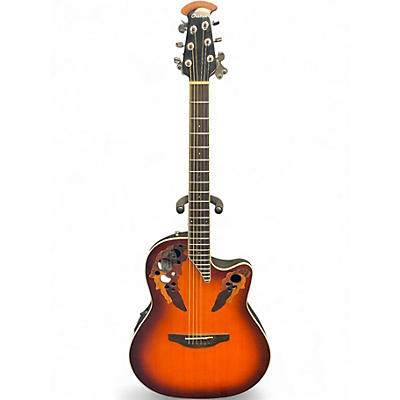 Used Ovation CC48-1 2 Color Sunburst Acoustic Electric Guitar
