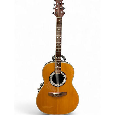 Used Ovation CC67 CELEBRITY  Natural Acoustic Electric Guitar