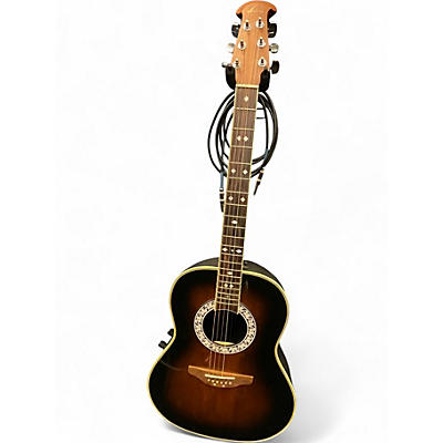 Used Ovation CC67 CELEBRITY Tobacco Burst Acoustic Electric Guitar