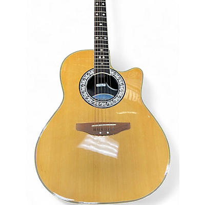 Used Ovation CC68 CELEBRITY Natural Acoustic Electric Guitar