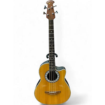 Used Ovation CC74 CELEBRITY Natural Acoustic Bass Guitar
