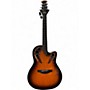 Used Ovation CE44 1 G Orange Acoustic Electric Guitar Orange