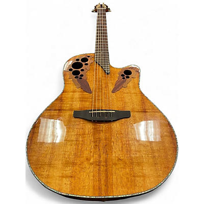 Used Ovation CE44P-FKOA KOA Acoustic Electric Guitar
