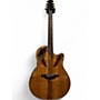 Used Ovation CE44P Natural Acoustic Electric Guitar Natural