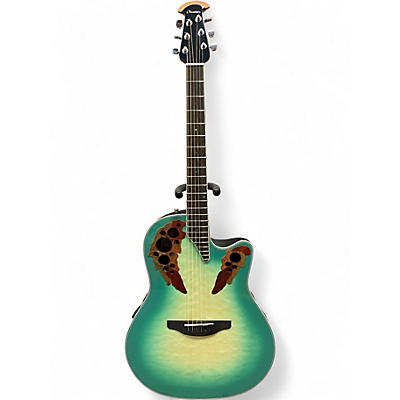 Used Ovation CE44X 9B MINT BURST Acoustic Electric Guitar