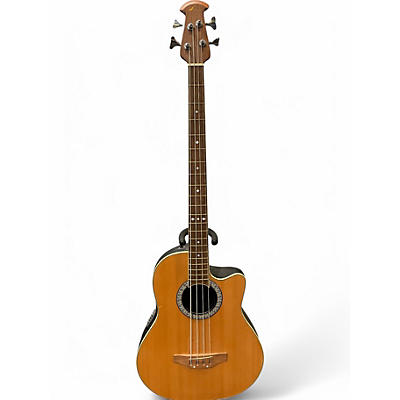 Used Ovation CELEBR Natural Acoustic Bass Guitar