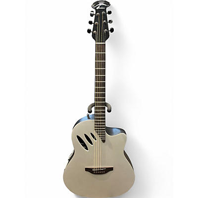 Used Ovation CELEBRITY CC 54i Silver Acoustic Electric Guitar