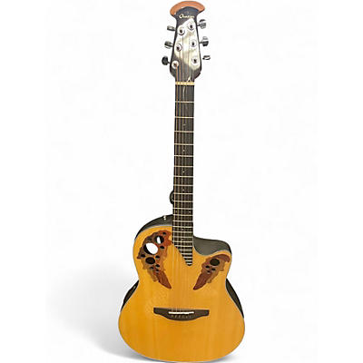 Used Ovation CELEBRITY CE44 Natural Acoustic Guitar