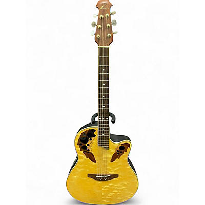 Used Ovation CELEBRITY CP247 Natural Acoustic Electric Guitar