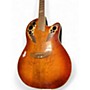 Used Ovation CELEBRITY CS 2000 BURL CHERRY BURST Acoustic Electric Guitar BURL CHERRY BURST